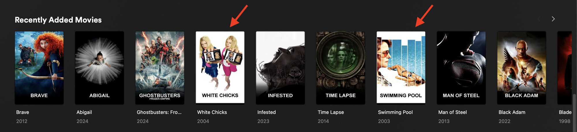 No-gradient poster in Plex